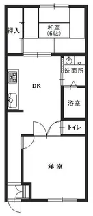 ハイツイースト須磨【101号室】の間取り