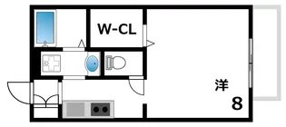 ディマンシュ【1階】の間取り