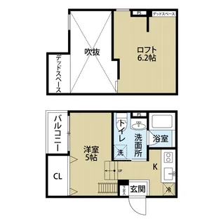 celeste垂水山手【203号室】の間取り
