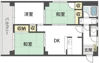 ナルミビル【3階】の間取り