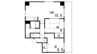 ハイツ本山【12階】の間取り