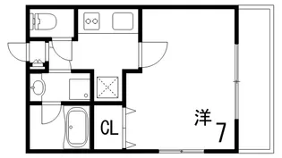 アムール美貴【2階】の間取り