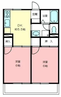 ディアコート21【205号室】の間取り