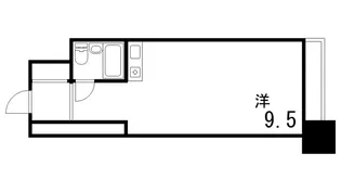 イーストコート2番街【6階】の間取り