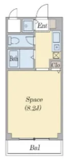 ランテルナM2【204号室】の間取り