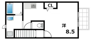 チェリードーレ【2階】の間取り