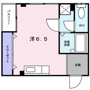 シャトー璃美【2階】の間取り