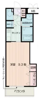 メトロポリタン【1階】の間取り