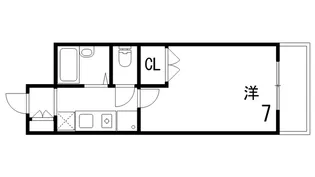 エルマール御影【3階】の間取り