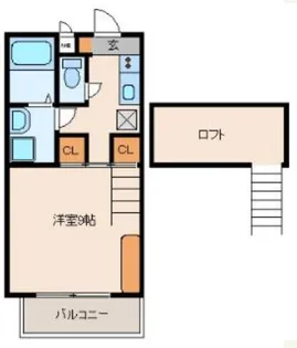 グランドオーク神戸垂水【303号室】の間取り