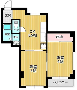 Ritz舞子坂Ⅱ【3階】の間取り