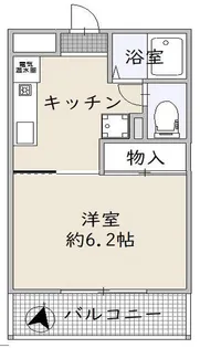 ロジェ楠丘【3階】の間取り