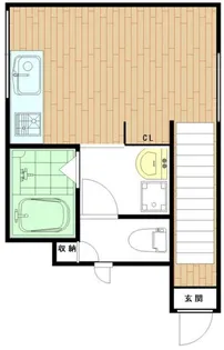 サウスヒルズⅠ【2階】の間取り