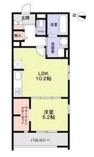 BENE OKAMOTO【2階】の間取り