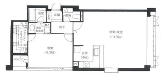エクセレント芦屋【2階】の間取り