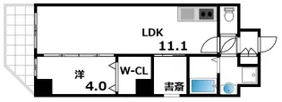 E-C’est bien灘【10階】の間取り