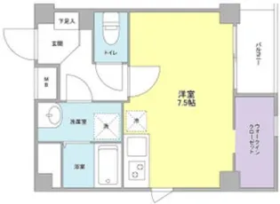 Liber西宮【5階】の間取り