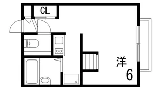 ガーデンハウス西宮【2階】の間取り