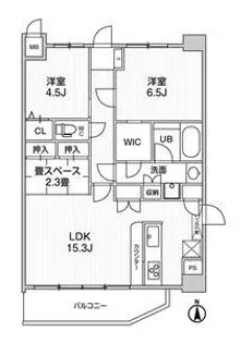 LaDouceur西宮北口【6階】の間取り