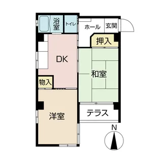 ハイム西宮北口【1階】の間取り