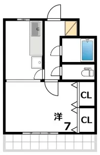 KSハイム【3階】の間取り