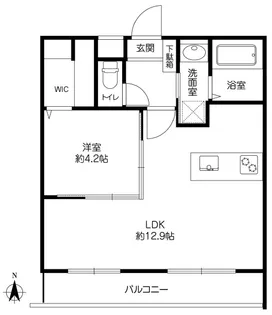 Mica Eleno苦楽園【3階】の間取り