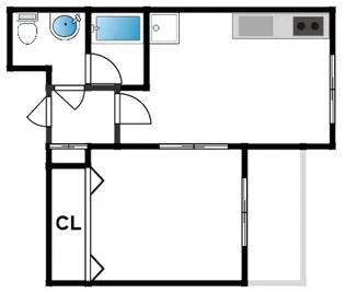 ビルボード芦屋【3階】の間取り