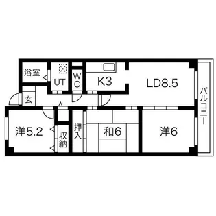 Fig Tree2号館【2階】の間取り