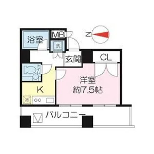 ラ・セーヌ西宮【11階】の間取り
