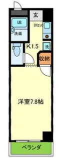 ドムール若山【2階】の間取り