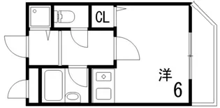 シティライフ六甲道Ⅲ【5階】の間取り