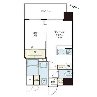 NEコート甲南町【6階】の間取り