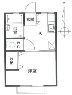 シティパル【2階】の間取り