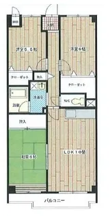 メゾン東山【5階】の間取り