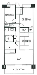 コートラフィーネ【4階】の間取り
