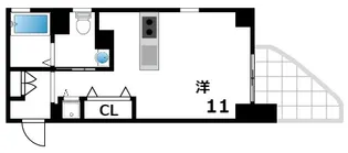 リッツコート六甲【2階】の間取り