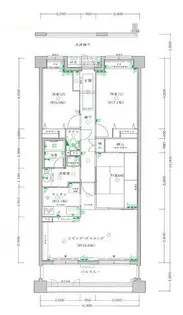 ロジュマン甲子園口【3階】の間取り