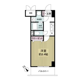 THE RESIDENCE N【4階】の間取り
