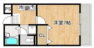 メゾン灘北【1階】の間取り