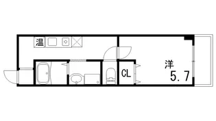 マグノリアパレス【4階】の間取り