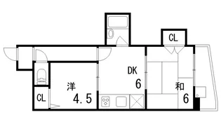 サンビルダー六甲駅前【2階】の間取り