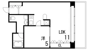 イーストコート2番街【9階】の間取り