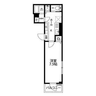 アムールグラン西宮【2階】の間取り