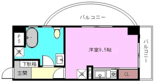 パールコート【3階】の間取り