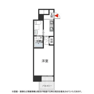 ディアさくら夙川【5階】の間取り