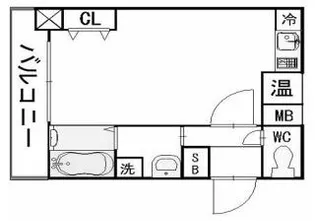 サンコーエグゼクティブアネックス【7階】の間取り