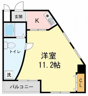 レザムルーズ西宮【3階】の間取り