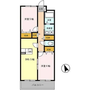 セリージャ デ トーア【3階】の間取り