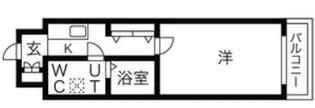 ベルエアー江上【1階】の間取り