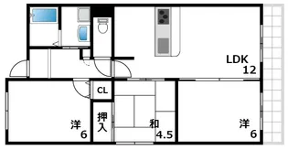アミューズメントⅠ番館【2階】の間取り